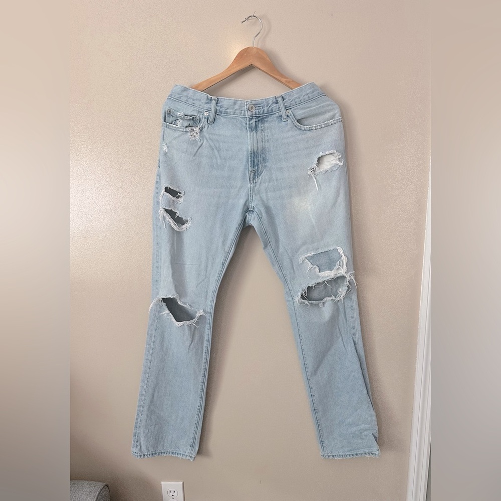 Men’s Abercrombie & Fitch Ripped Jeans size 34x32